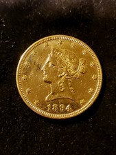 1894-P Liberty Gold $10 Great Coin Real Looker Rare 🇺🇸 Pictures Accurate.