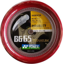 BG-65 Ti Red Badminton Coil 200 MTS BG65TI-2