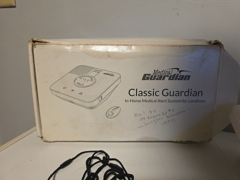 Medical Guardian Classic Guardian In Home Emergency Alert System For Landline