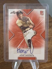 KEINE URDANETA 2021 LEAF PERFECT GAME NATIONAL SHOWCASE AUTOGRAPH /30 ROYALS