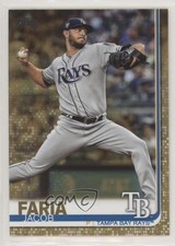 2019 Topps Gold 1129/2019 Jacob Faria #656 0l2