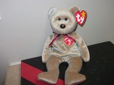 TY BEANIE BABY 1999 SIGNATURE BEAR" MWMT - W/Tag Protector