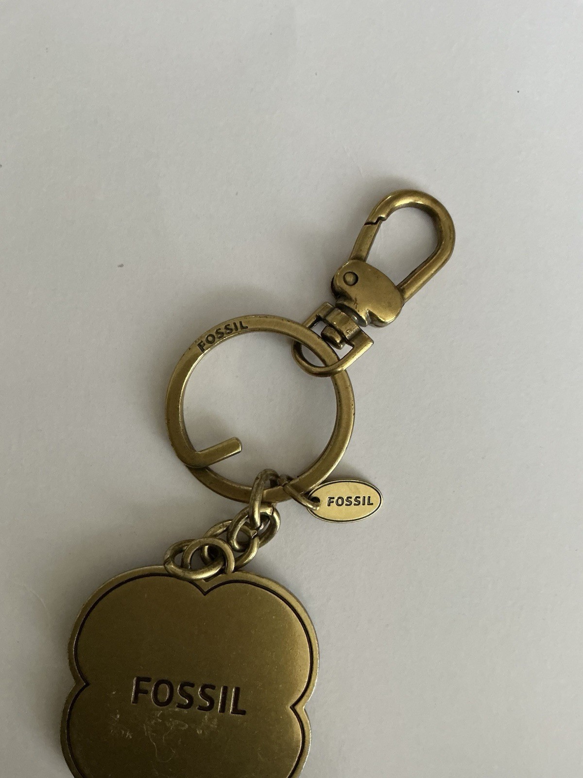 Fossil Keychain Multicolor Signed - image 3