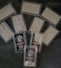 Sunshine Minting Inc. 10 x 1 oz Silver Bars 0.999 Fine Eagle Design