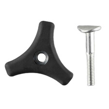 2/4PCS Lawn Mower Handle Knob Bolt Wing Nut Garden Replacement Parts