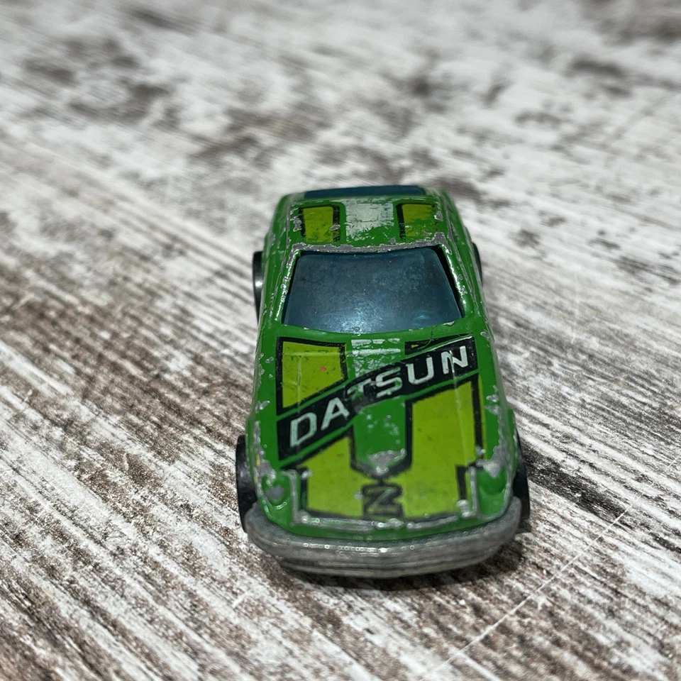 De colección 1976 Hot Wheels Green Z Whiz Datsun 240z, Blackwalls Hong Kong Foto 3 de 4