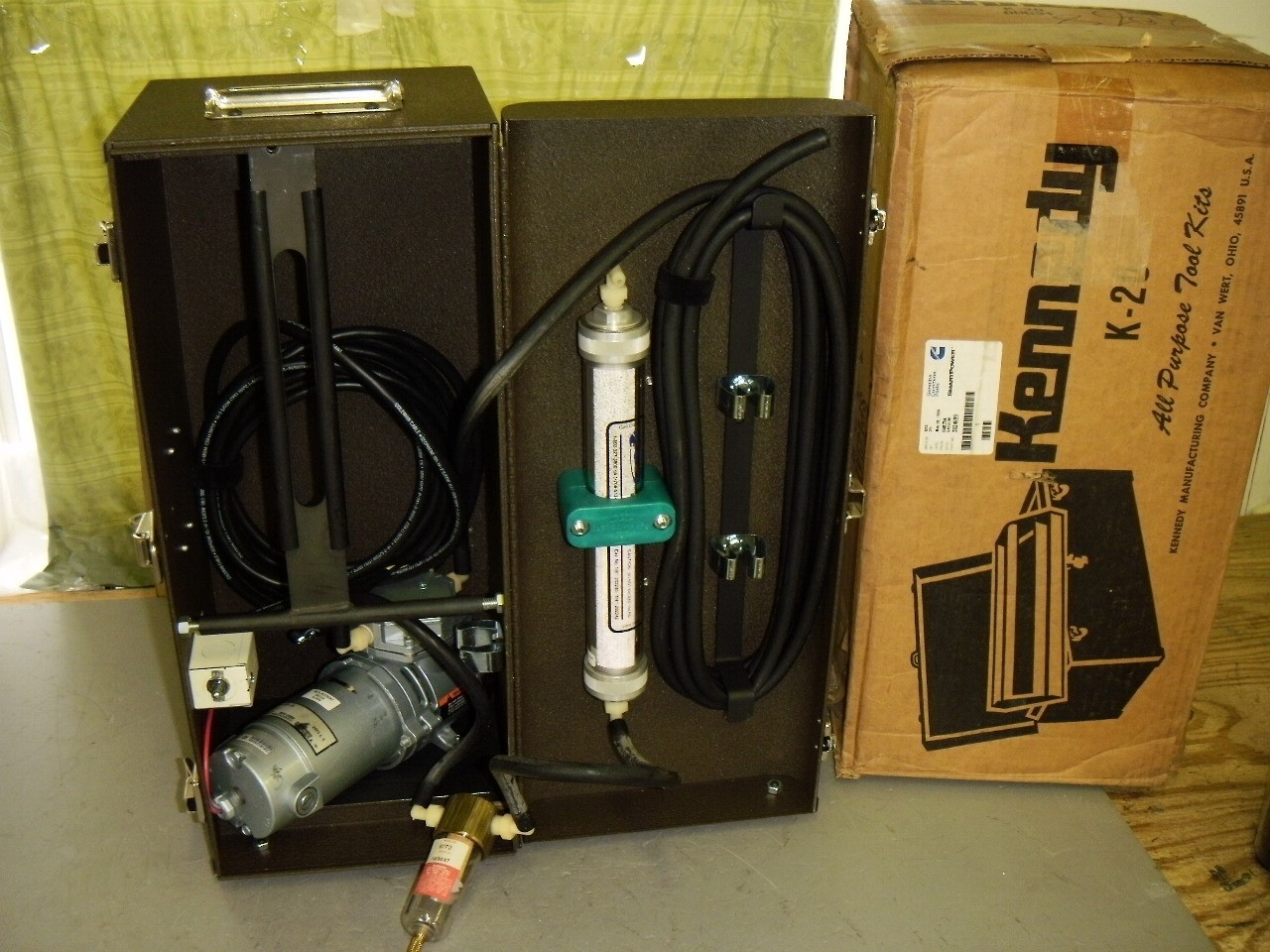 Kennedy K20 9213381 Tool Box H&P Tool 3824699 12V Vacuum Pump Dryer Kit