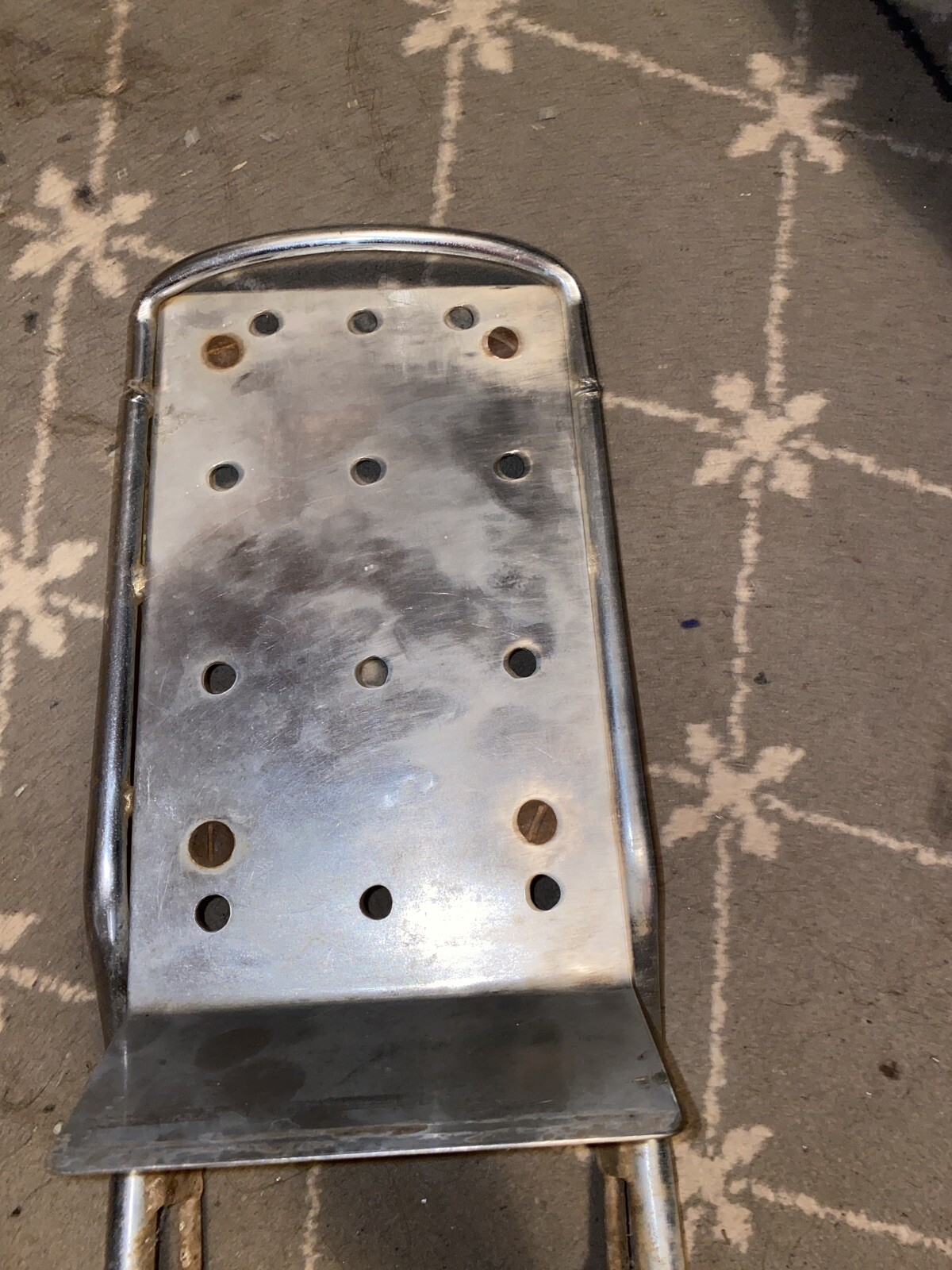 Vintage Motorcycle Rear Carry Rack | eBay