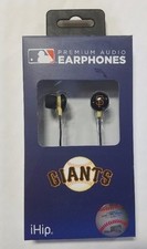 San Francisco Giants iHip Noise Isolating Earphones Earbuds - iPhone iPod NEW