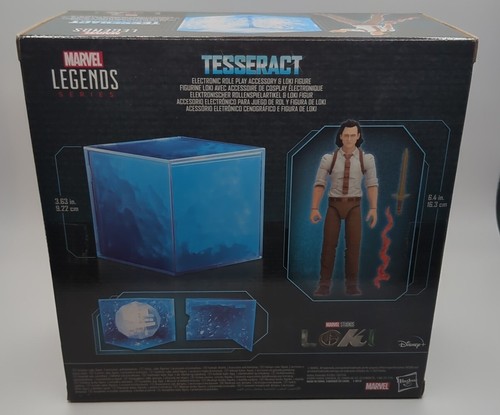 LOKI WITH TESSERACT MARVEL LEGENDS DELUXE ELECTRONIC BOX NEW SEALED - Picture 4 of 5