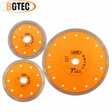 Diamond Turbo Cutting Disc for Stone Ceramic Mesh Circular Saw Blade 4/4.5/7 in