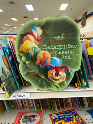 Caterpillar Cakelet Cake Pan (William Sonoma Kids Nordic Ware Miniature Cakes  f