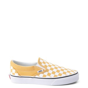 vans black & cream classic checkerboard trainers