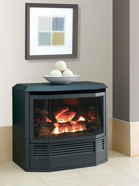 Empire Mantis Bay Window Gas Stove W Pedestal Free Standing