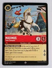 Maximus - Team Champion #105 Prices | Lorcana Shimmering Skies | Lorcana Cards Maximus - Team Champion #105 Prices | Lorcana Shimmering Skies | Lorcana Cards