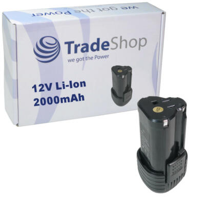 AKKU 12V Li-Ion 2000mAh für Worx WX125.3 WX125.3 D-Lite WX125.4 WX125.5