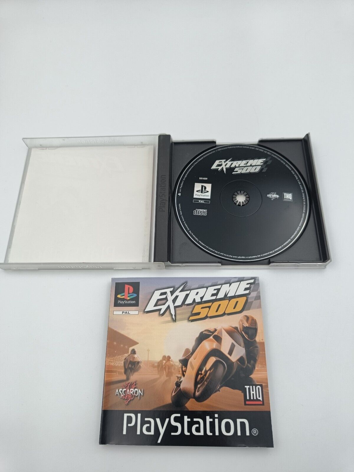EXTREME 500 - PLAYSTATION 1 PS1 - SLES-02220 - WITH CASE AND MANUAL