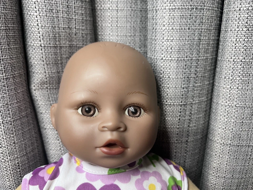 King State Baby Doll African American Cloth Body 18 Inch Outfit Toy - Image 2 of 4