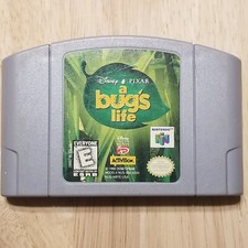A Bug's Life N64 Cartridge Authentic, Tested