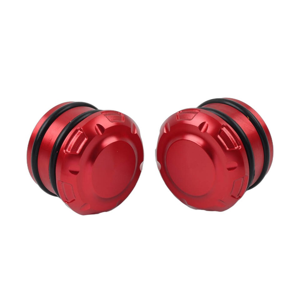 Motorcycle Frame Hole Cover Cap Plug Red For YAMAHA YZFR25 R3 MT25