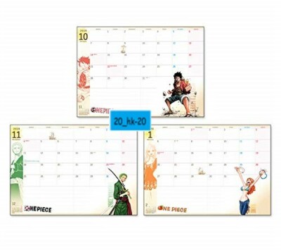 ONE PIECE Schedule book 2020 calendar Anime Manga Luffy Zoro