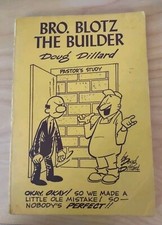 Doug Dillard BRO. BLITZ The Builder Signed Paperback 1967 
