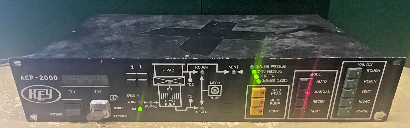 Key ACP-2000 Cryo Chamber High Vacuum System Controller