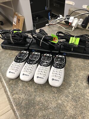 LOT Of 3 - Directv C41-100 Advanced Whole Home Client - 4 Remotes