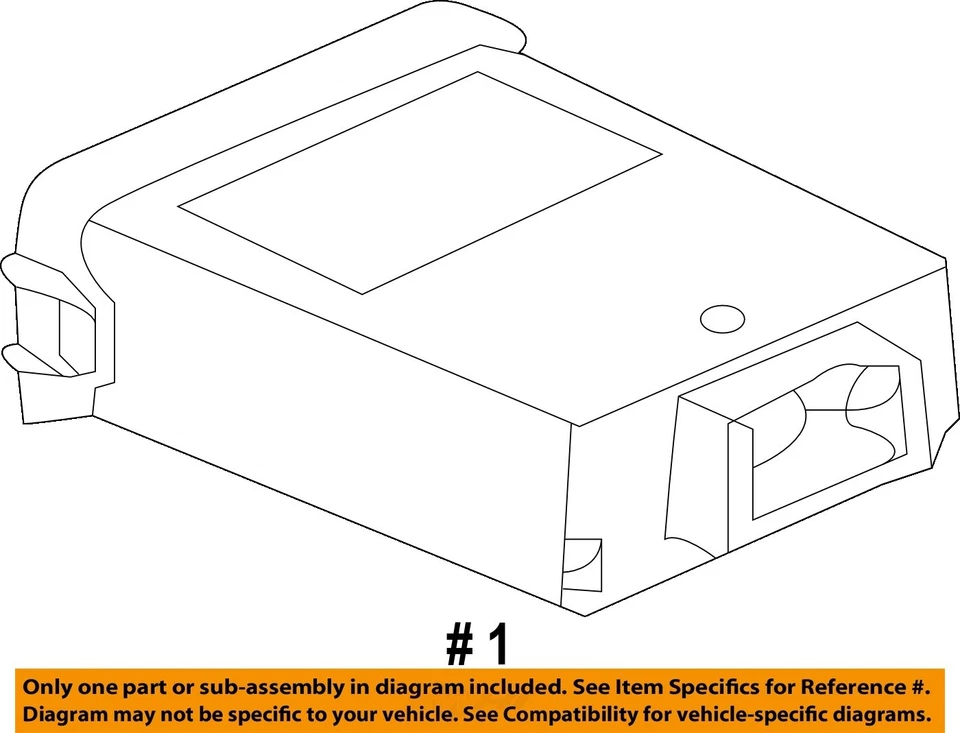 Used Tire Pressure Monitoring System (TPMS) Control Mod fits: 2012 Honda Insight - Image 4 of 4