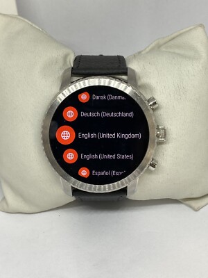 Fossil Gen 3 Smartwatch Q eXplorist Stainless Steel FTW4000 for