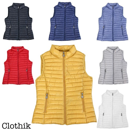 PIUMINO DONNA 100 grammi smanicato gilet giacca giubbotto giubbino  trapuntato | eBay