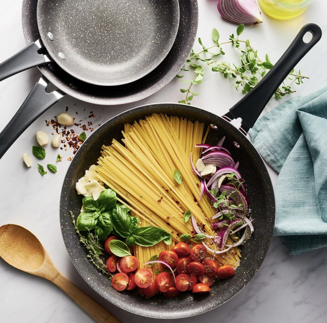 Tramontina, 3 Pc Nonstick Fry Pan Set | (Choose Color)