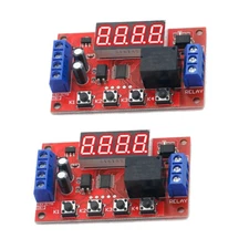 DC 12V 10A Adjustable Time Delay Relay Module LED Digital Timer Control Switch
