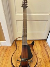 Yamaha SLG200N Silent Guitar with Steel Strings Immaculate Condition orig. bag