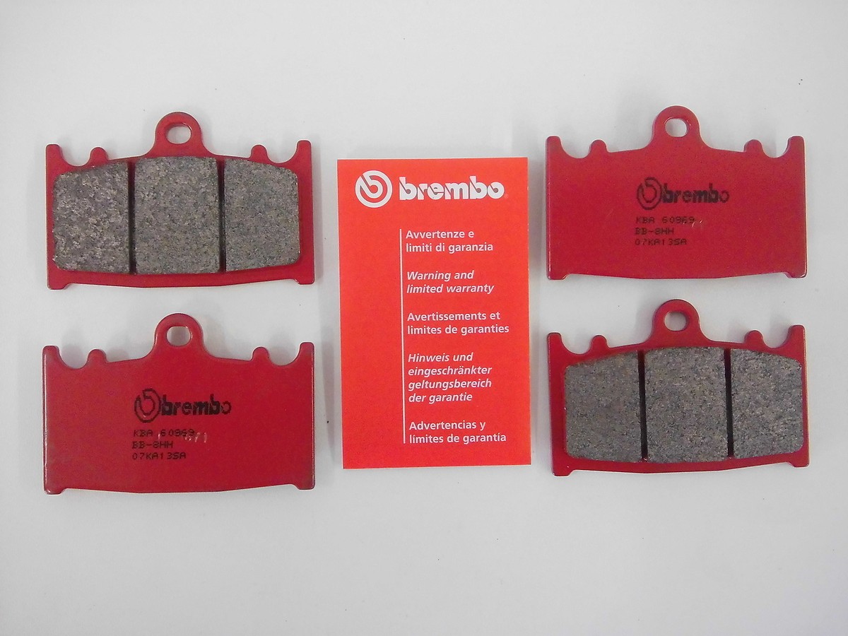 BREMBO Bremsbeläge Satz Bremsklötze Bremssteine S Produktbild-Vorschau 2