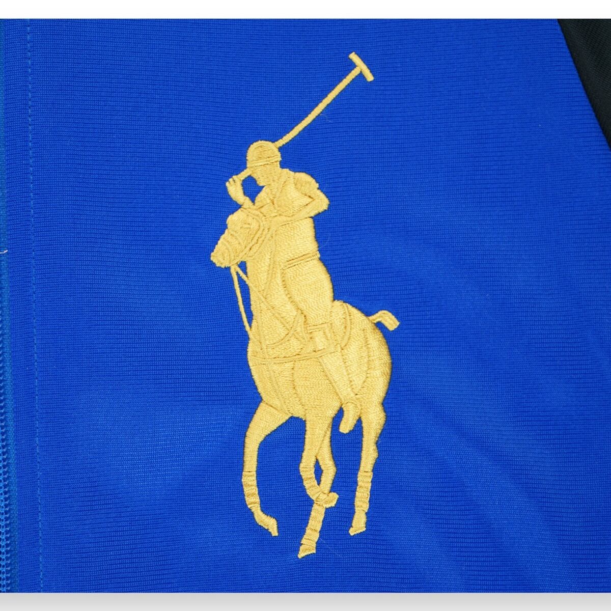 Polo Ralph Lauren Track Jacket Big Pony Embroidered Crest