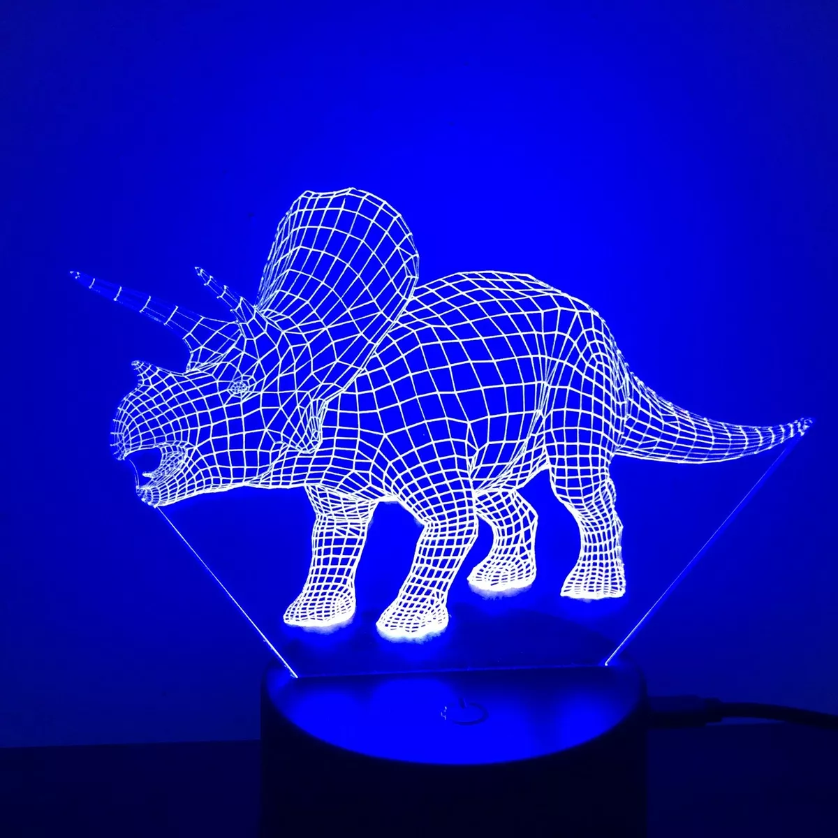 Triceratops night light deals