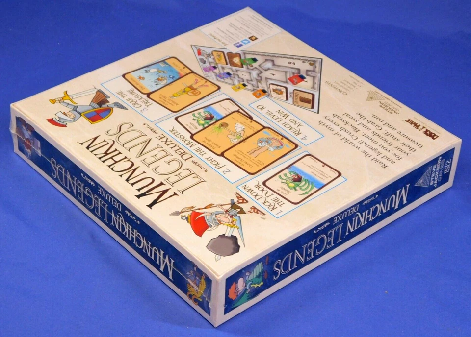 MUNCHKIN LEGENDS DELUXE SET SEALED STEVE JACKSON GAMES - Image 4 of 4