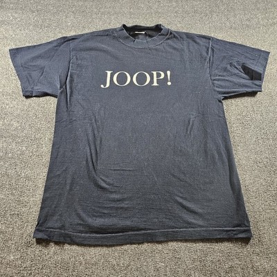 Vintage Joop Homme Cologne Promotional Vintage T-shirt Black Made In USA Sz XL