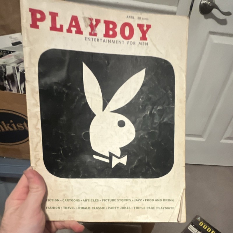 Playboy Magazine April 1960 Illustrated, Art & Photography, Fashion, Party Jokes