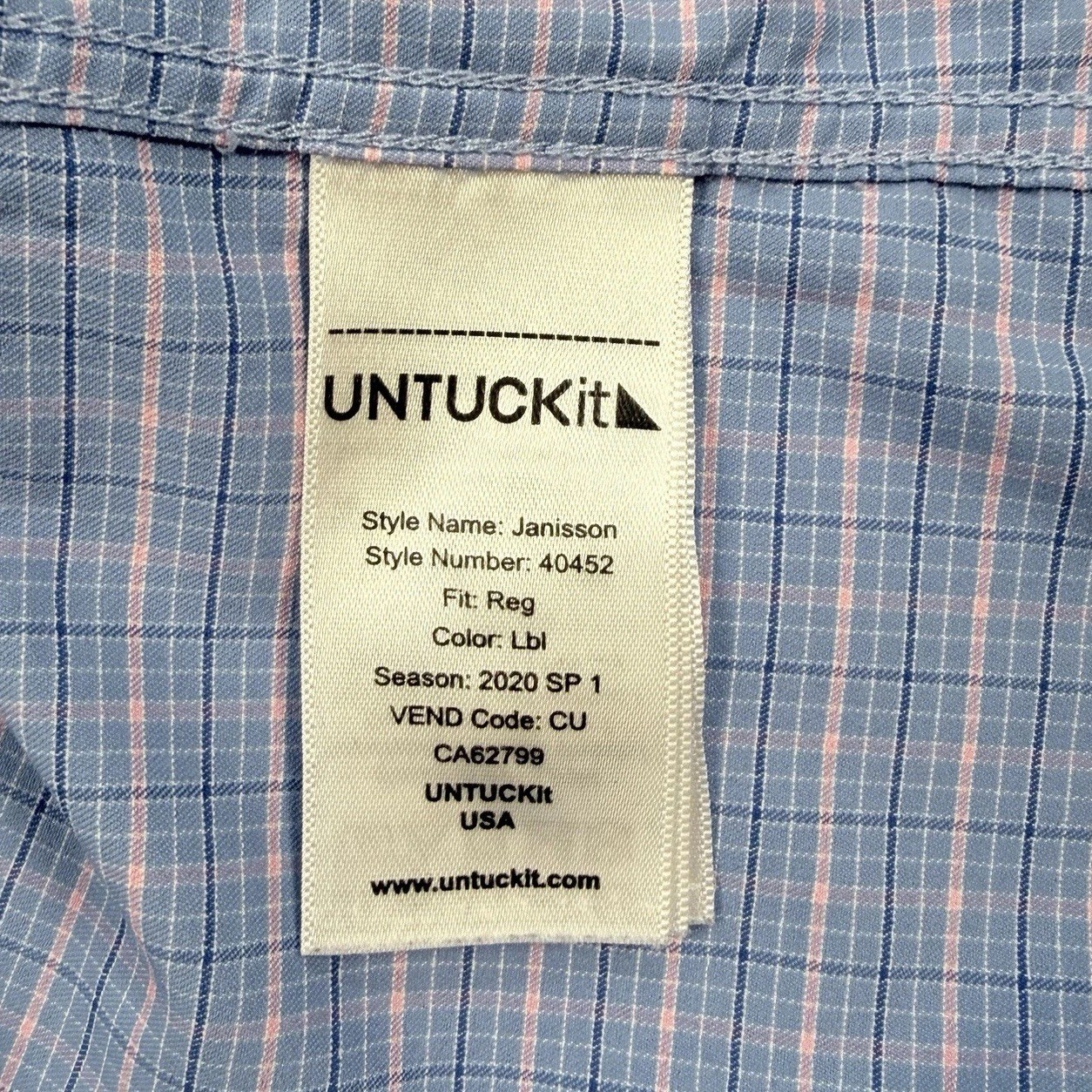 UNTUCKit Janisson Performance Button Down Shirt M… - image 4