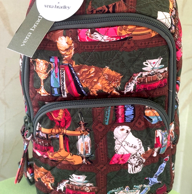 VERA BRADLEY HARRY POTTER LORMAN SLING BACKPACK HOGWARTS  display picture 1