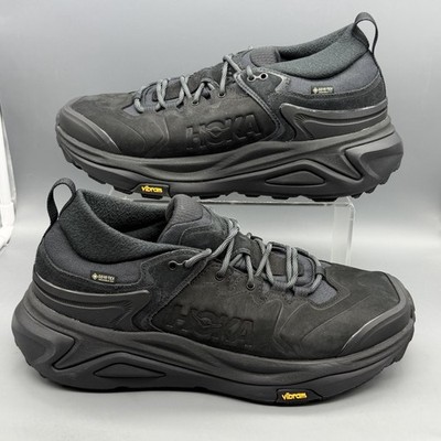 Hoka Kaha 3 Low GTX Mens 11.5 Triple Black Gore-Tex Trail Hiking