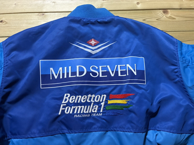 Benetton Formula 1 Racing Team Mild Seven Jacket Size 48 Japan XL