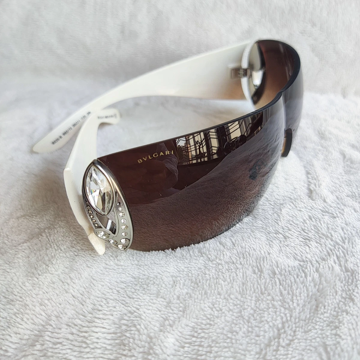 Bvlgari White Designer Sunglasses for Women for sale | eBay