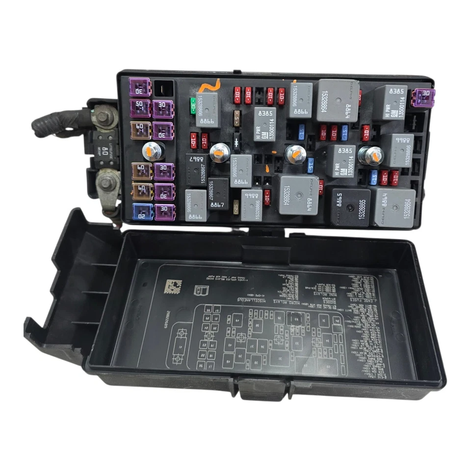 2009-2012 Chevrolet Malibu 2.4L Fusebox Fuse Box Relay Module Oem - Image 2 of 4