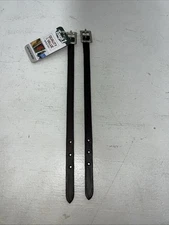 New Tough 1 Dark Oil Leather Straight Stirrup Hobble Strap #56-1132 FF-24