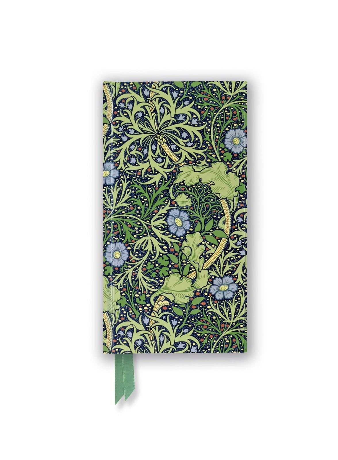 William Morris: Seaweed (Foiled Slimline Journal) Flame Tree Studio - Image 2