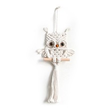 Owl Macrame Tapestry Woven Wall Hanging Pendant Ornament Woven Bohemian9738