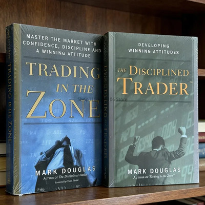 Trading in the Zone & Disciplined Trader Mark Douglas Paperback Books